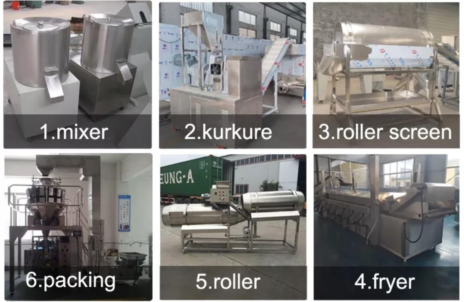 Fried cheetos making machine Fried cheetos making machine