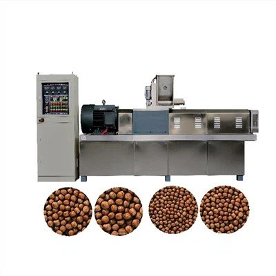 Máquina extrusora de alimentación animal