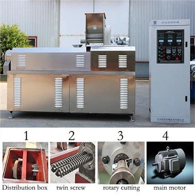 Extrusora de arroz inflado