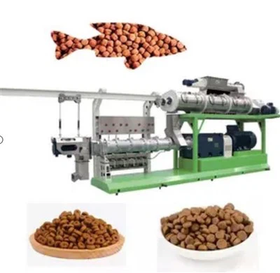 Máquinas de fabricación de alimentos para peces Extrusora de alimentos para peces pequeños Máquina extrusora de alimentos para mascotas