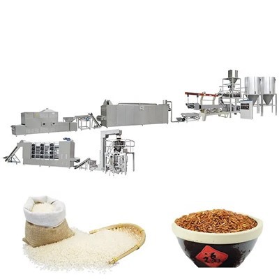 Nueva línea de producción de arroz artificial